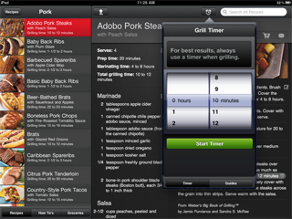 Weber iPad App